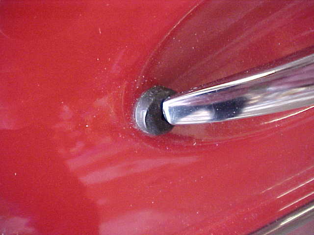 Early MGB Pull handle Rubber Door Buffer